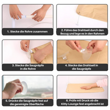 Lade das Bild in den Galerie-Viewer, Kitty Lounge – Katzen Fenster Hängematte (20% Rabatt)